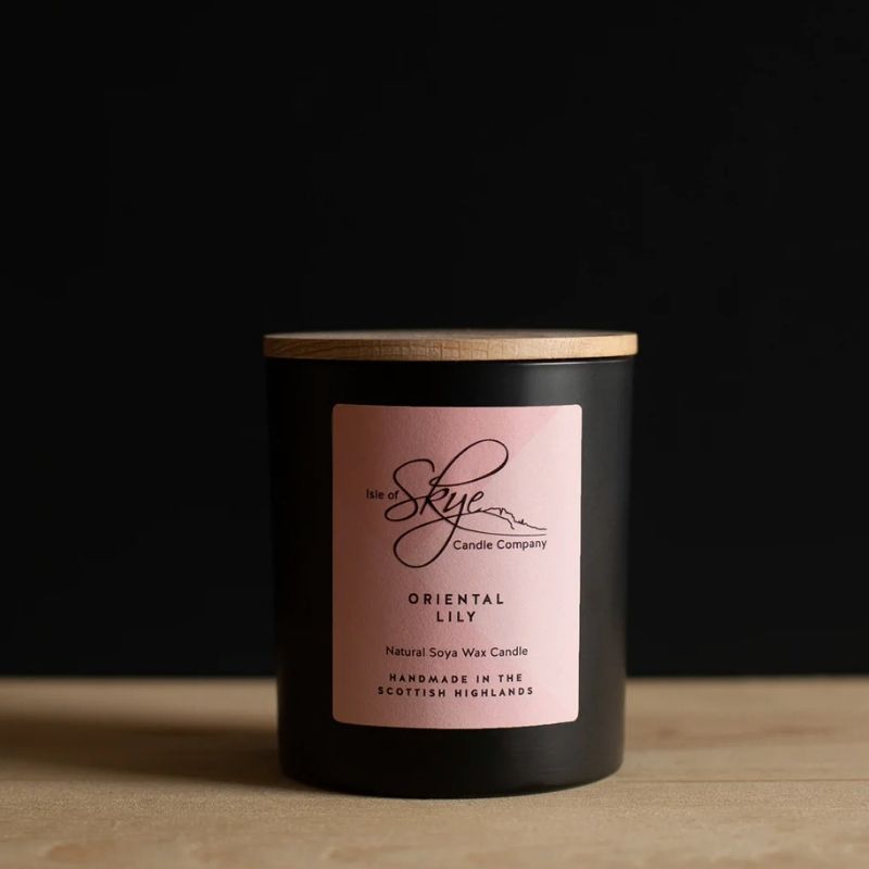 Scottish Handcrafted Isle of Skye Candle Oriental Lily Creative Irish Gifts