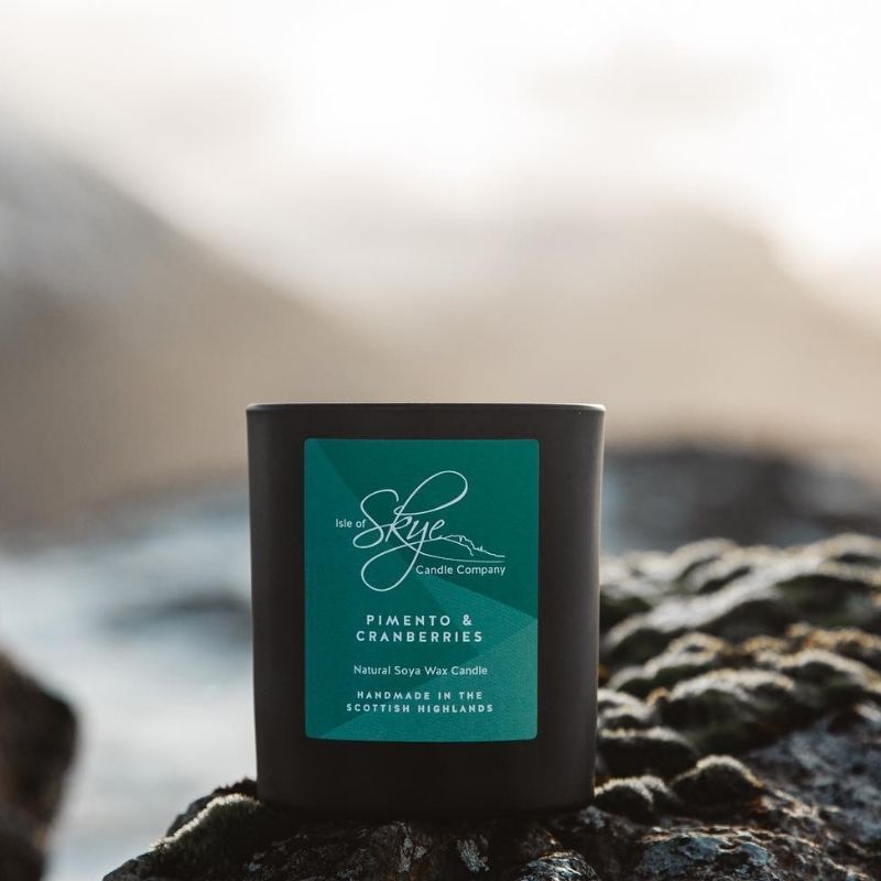 Scottish Handcrafted Isle of Skye Candle Pimento Creative Irish Gifts