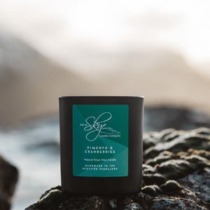 Scottish Handcrafted Isle of Skye Candle Pimento Creative Irish Gifts