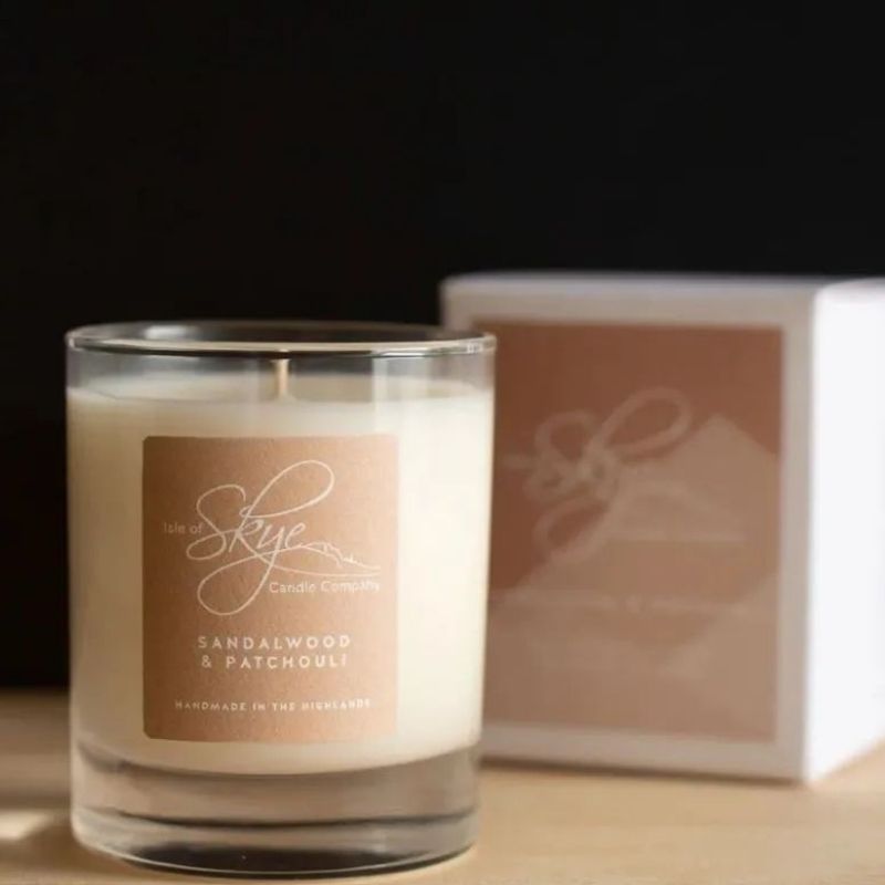 Handmade Natural Soy Wax Candles From Scotland Sandalwood Creative Irish Gifts