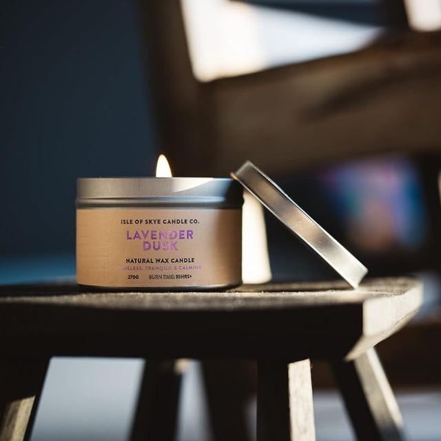 Handmade Soy Wax Candle Inspired by Scotland Lavender Lifestyle Creative Irish Gifts