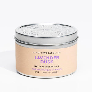 Handmade Soy Wax Candle Inspired by Scotland Lavender studio Creative Irish Gifts