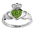 SW86 Claddagh Irish Ring with Swarovski Crystals Creative Irish Gifts
