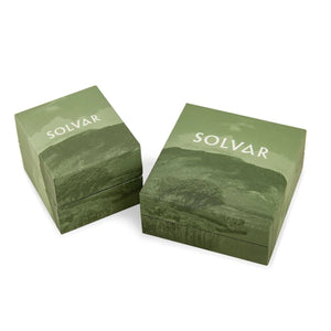 Silver Connemara Marble Shamrock Necklace Box Creative Irish Gifts