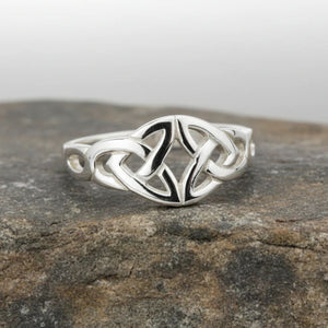 Sterling Silver Celtic Ring - Creative Irish Gifts