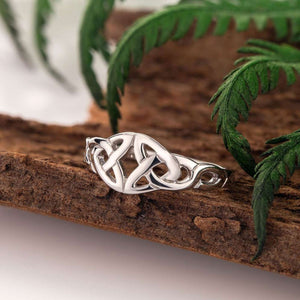 Sterling Silver Celtic Ring - Creative Irish Gifts