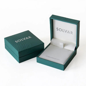 Silver Green Crystal Claddagh Stud Earrings Box Creative Irish Gifts