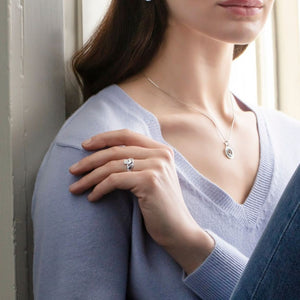 Sterling Silver Women's Family Claddagh Ring - Creative Irish Gifts