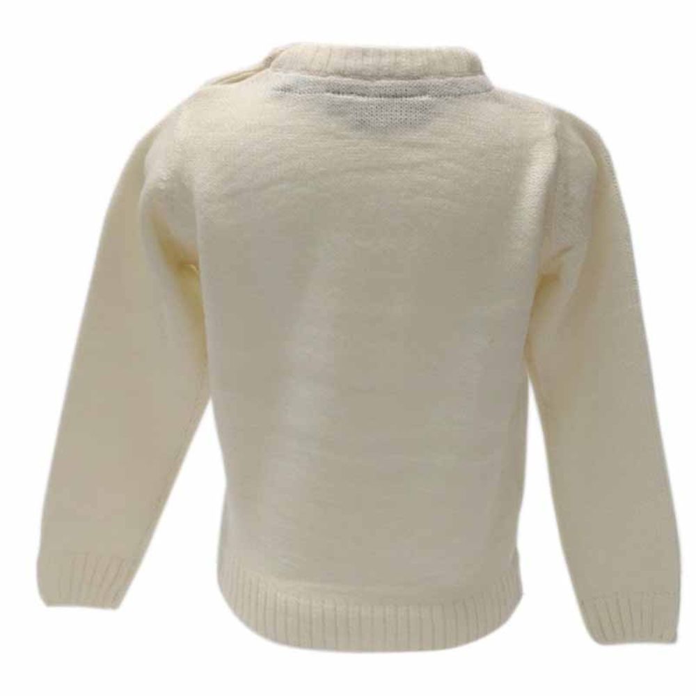 Irish Shamrock Kids Crewneck Sweater Back View Creative Irish Gift