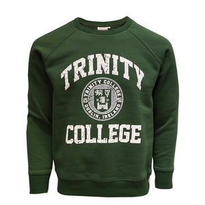 TRIN5005 Men's Authentic Irish Trinity College Sweatshirt Front Creative Irish gift