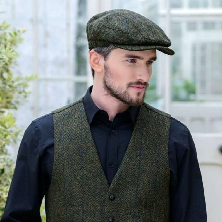 Men's Tweed Irish Kerry Cap