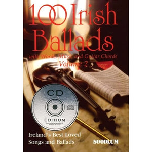 WM1014CD 100 Irish Ballads Volume 2, Book & CD Edition Creative Irish gift