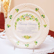 Belleek Classic Marriage Blessing Plate - Creative Irish Gifts