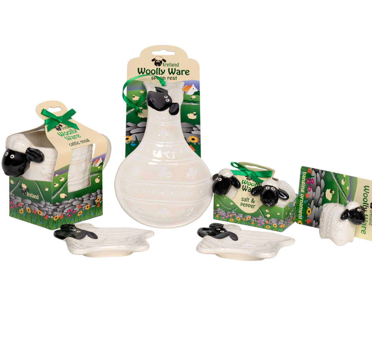Woolly Ware Handpainted Irish Sheep Collection