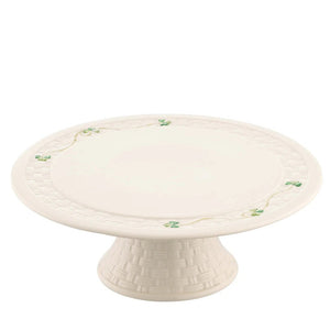 Belleek Shamrock Cake Stand - Creative Irish Gifts