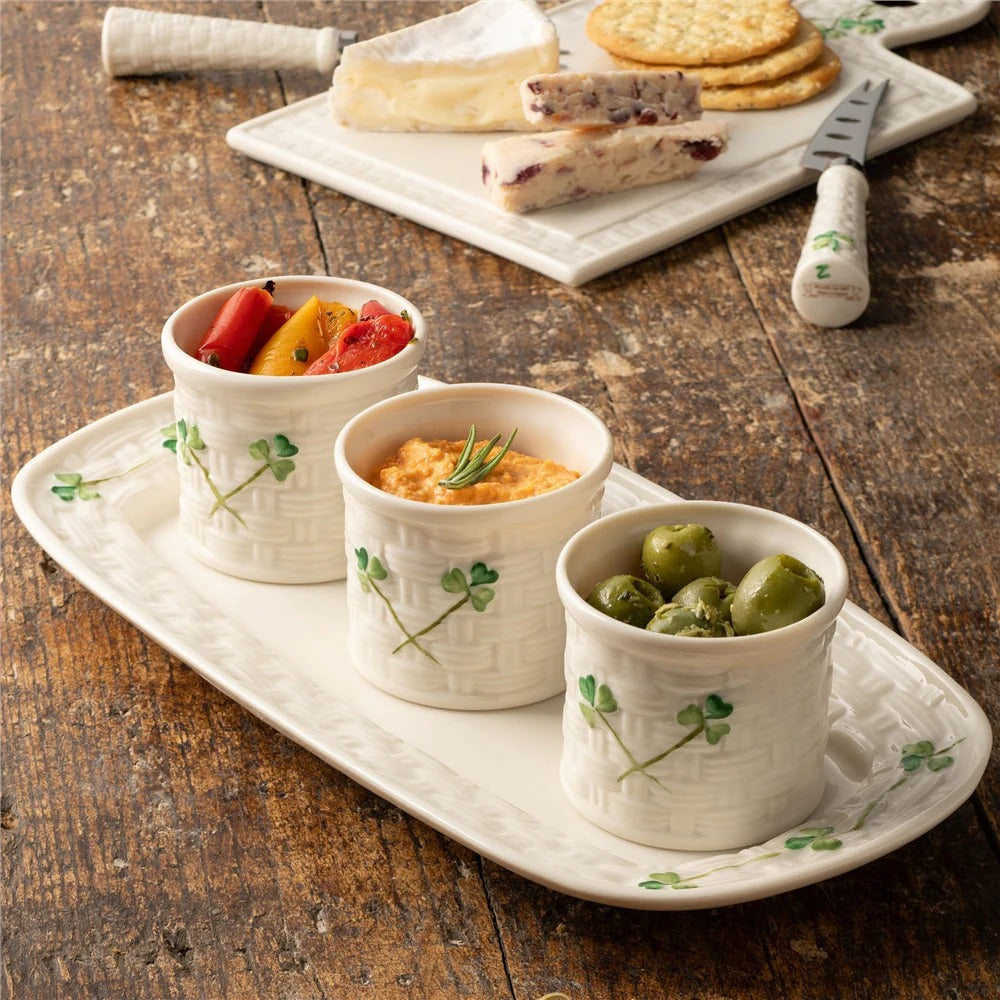 Belleek Shamrock Tapas Collection - Creative Irish Gifts