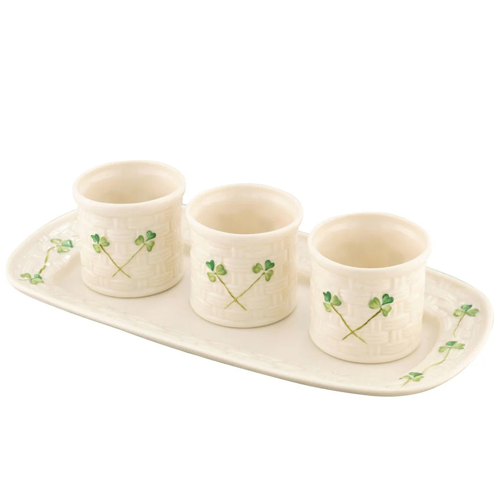 Belleek Shamrock Tapas Collection - Creative Irish Gifts