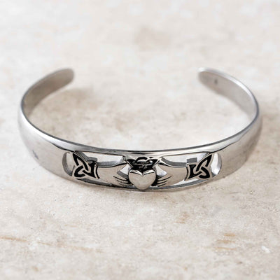 Claddagh Cuff Bracelet - Creative Irish Gifts