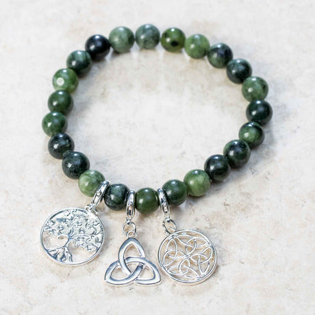 Irish Symbols Connemara Stretch Bracelet - Creative Irish Gifts