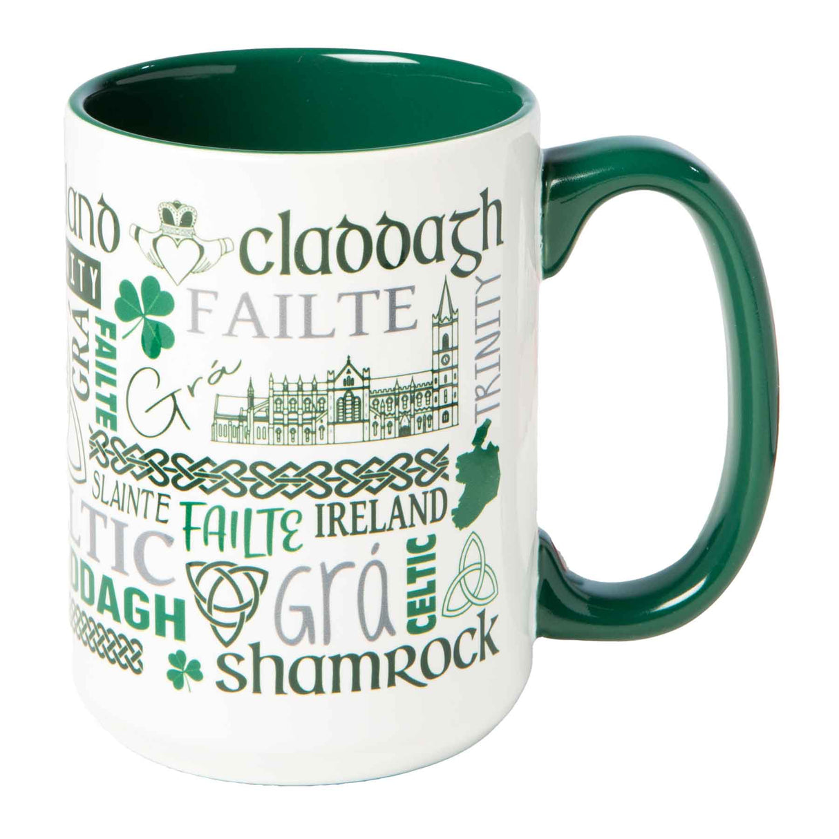 Celtic Word Wrap Mug - Creative Irish Gifts