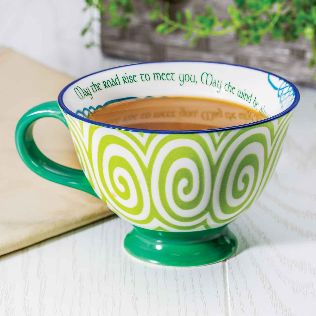 May the Road Rise to Meet You Latte Mug - Creative Irish Gifts