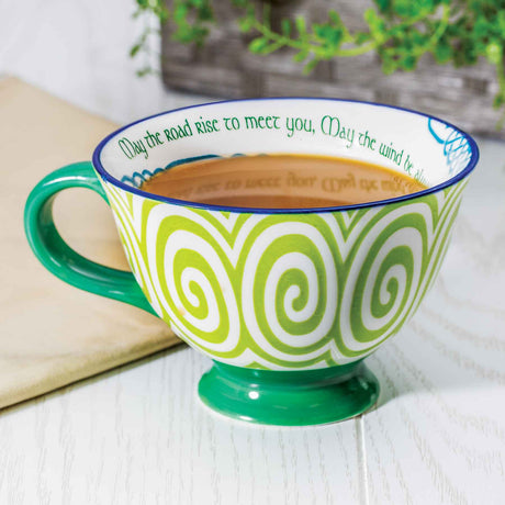 May the Road Rise to Meet You Latte Mug - Creative Irish Gifts
