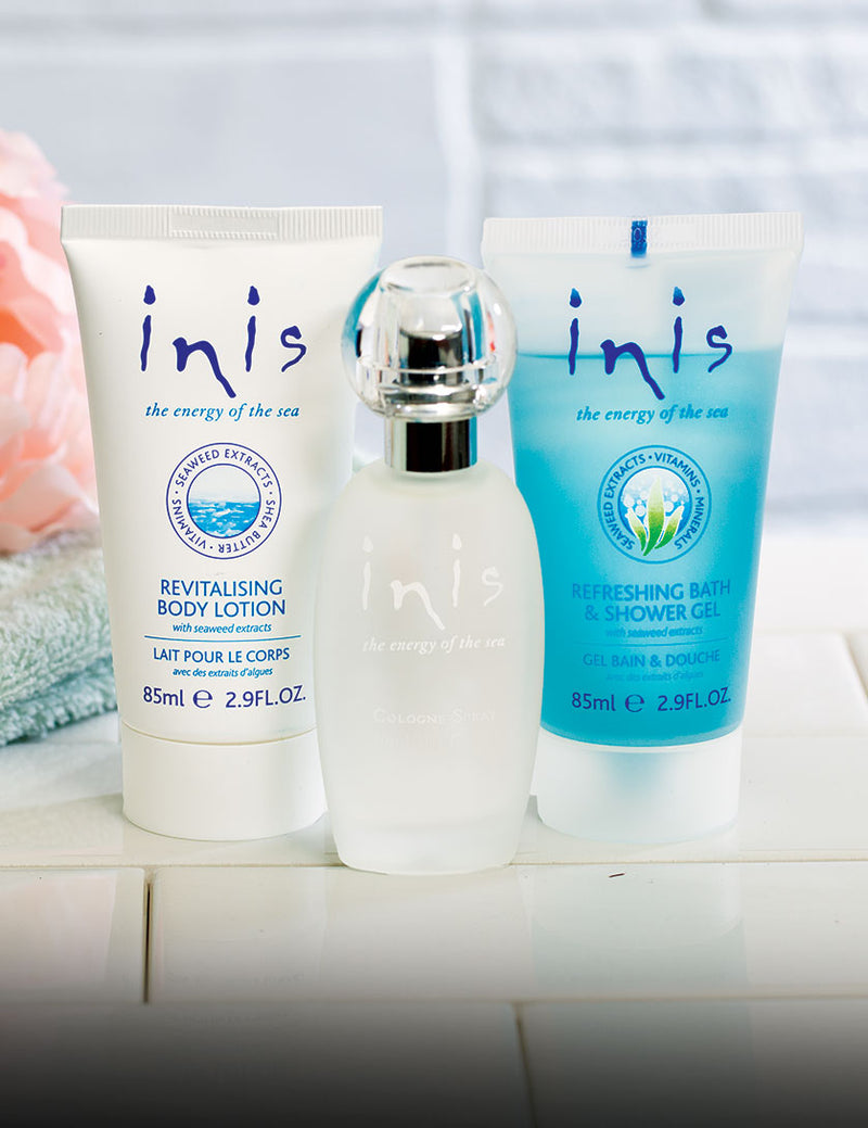 Inish Body Gel, Body Lotion and Perfume