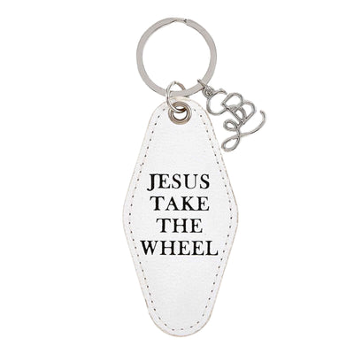 Jesus Take The Wheel Key Tag - Creative Irish Gifts