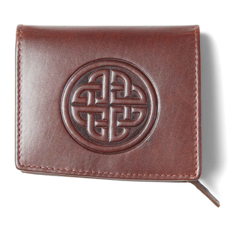 Celtic Knot Leather Wallet - Creative Irish Gifts