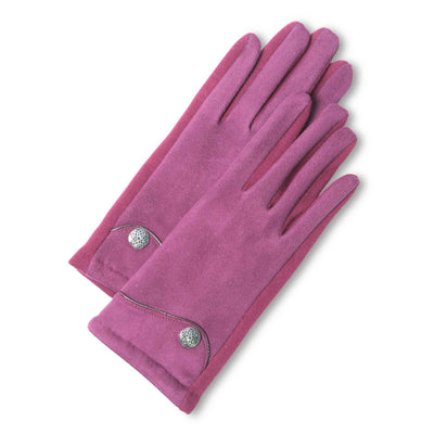 Plum Celtic Knot Gloves - Creative Irish Gifts