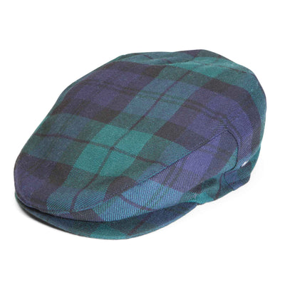 Flat Cap - Black Watch Tartan - Creative Irish Gifts