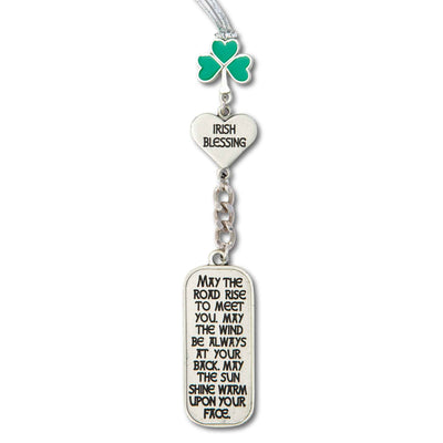 Irish Blessing Car Charm - Creative Irish Gifts