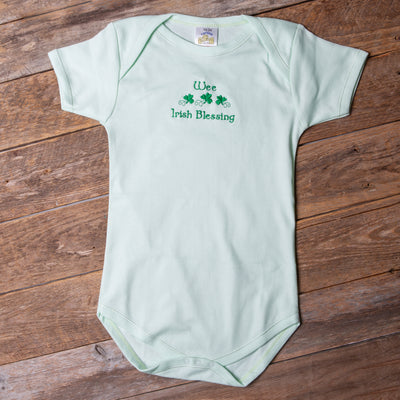 Wee Irish Blessing Romper - Creative Irish Gifts