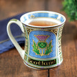 Bone China Scottish Purple Thistle Coffee Mug-Creative Irish gift