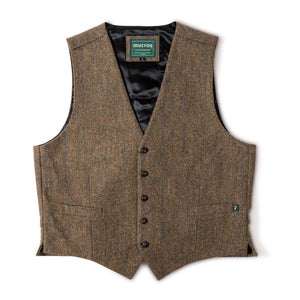 Brown Tweed Vest - Creative Irish Gifts