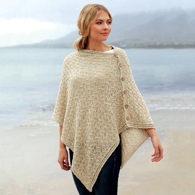 Linen Poncho - Creative Irish Gifts