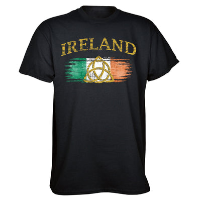 Irish Colors Trinity Knot T-Shirt 100% Cotton - Creative Irish Gifts