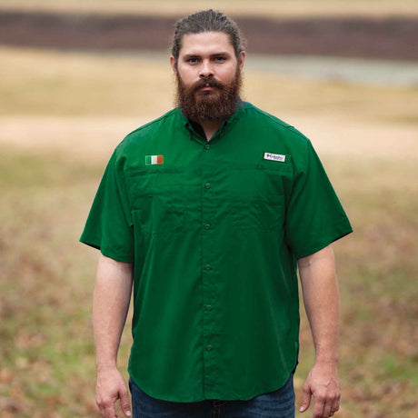 Columbia Tamiami Shirt, Green - Creative Irish Gifts