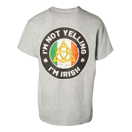 Irish T-Shirts: 'I'm Not Yelling, I'm Irish' S-XXL 100% Cotton - Creative Irish Gifts