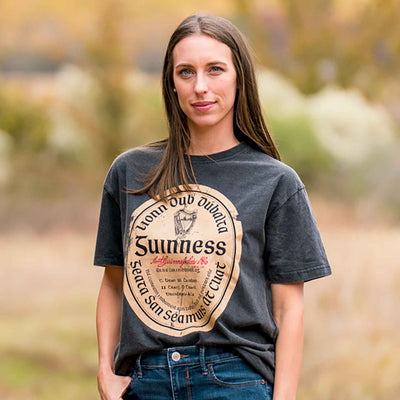 Guinness Classic Label T-Shirt - Creative Irish Gifts