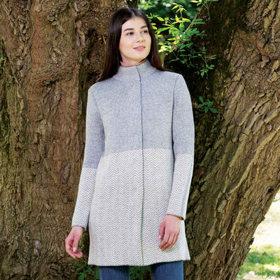 Herringbone Jacket, Grey - Creative Irish Gifts
