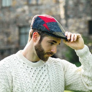 Patchwork Wool Cap - Creative Irish Gifts