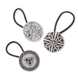 Celtic Pewter Hair Ties - Creative Irish Gifts