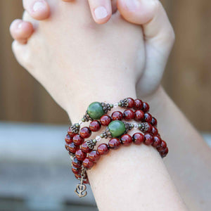 Connemara Marble Rosary Bracelet - Creative Irish Gifts