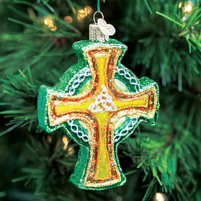 Old World Christmas Classic Trinity Cross Ornament - Creative Irish Gifts