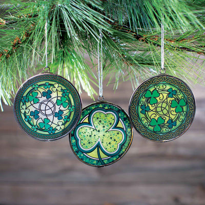 Stained Glass Ornament Set - Creative Irish Gifts