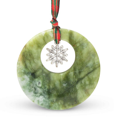 Connemara Marble Snowflake Ornament - Creative Irish Gifts