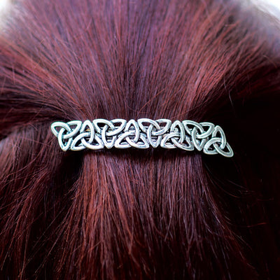 Trinity Knot Hair Barrette - Creative Irish Gifts