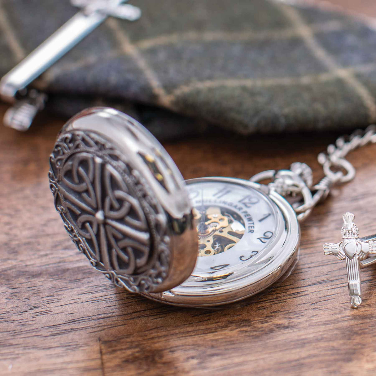 Celtic Knot Pocket watch - Creative Irish Gifts