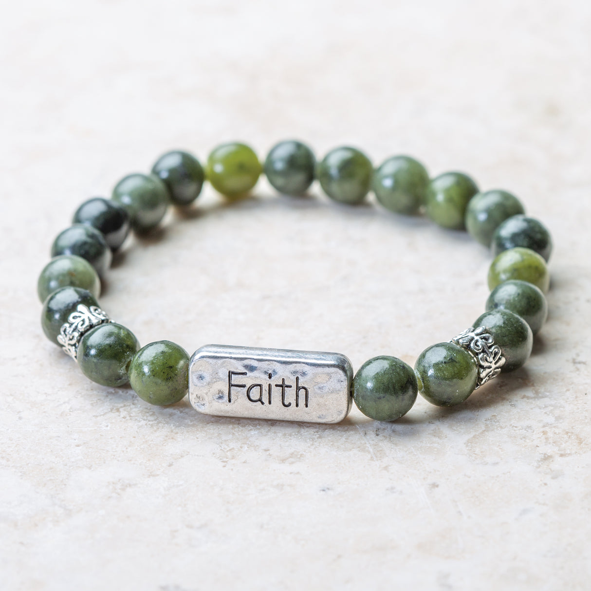 Connemara Faith Stretch Bracelet - Creative Irish Gifts